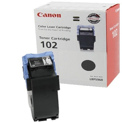 Canon 9645A006AA ( CRG 102BK ) OEM Toner Cartridge, 10K pages, Black