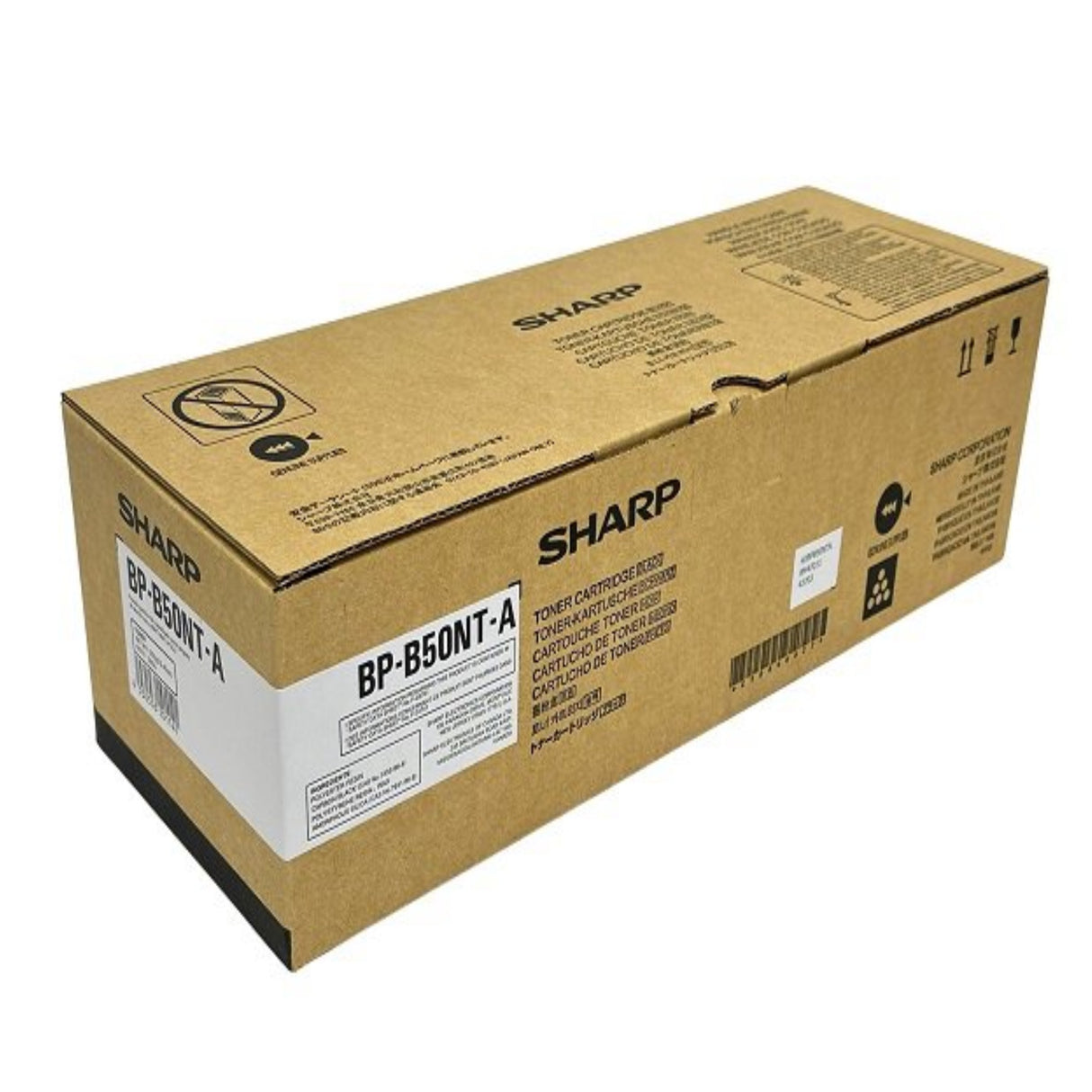 Sharp BP-B50NT-A OEM Toner Cartridge, 30K Pages, Black