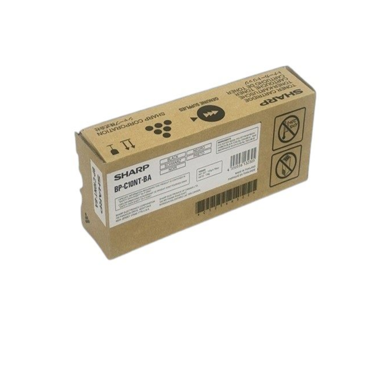 Sharp BP-C10NT-BA OEM Toner Cartridge, 5K Pages, Black