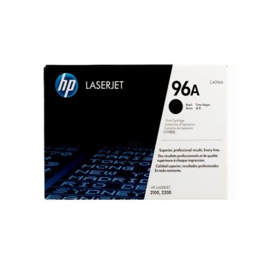 HP C4096A 96A OEM Toner Cartridge, 5K pages, Black