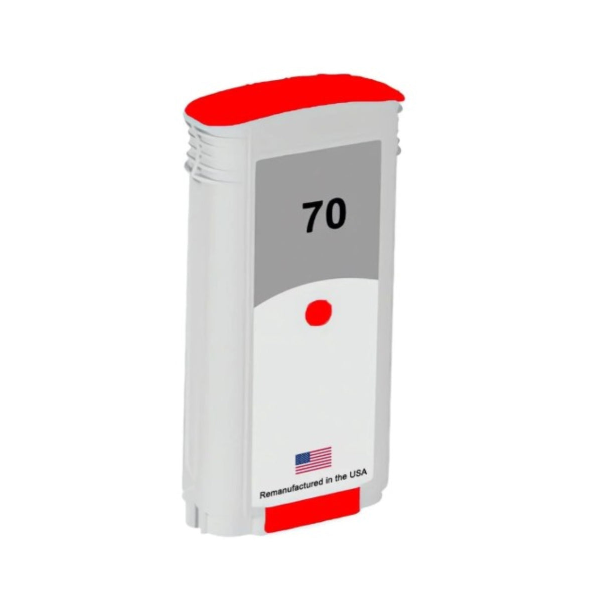 Compatible for HP 70 C9456A Inkjet Cartridge, 130ml, Red
