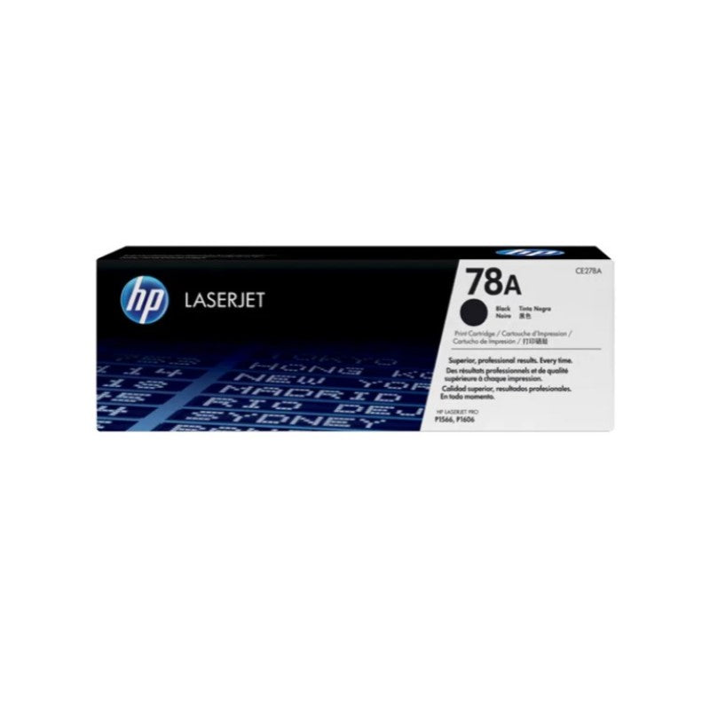 HP 78A CE278A OEM Toner Cartridge, 2100 pages, Black