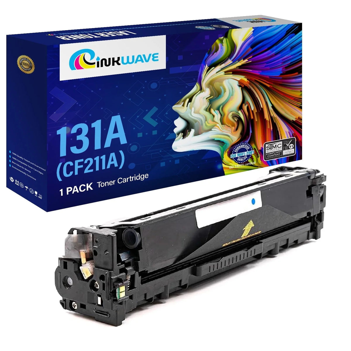 Compatible for HP 131A CF211A Toner Cartridge, 1800 pages, Cyan