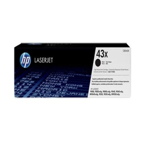 HP C8543X OEM Toner Cartridge, 38K pages, Black