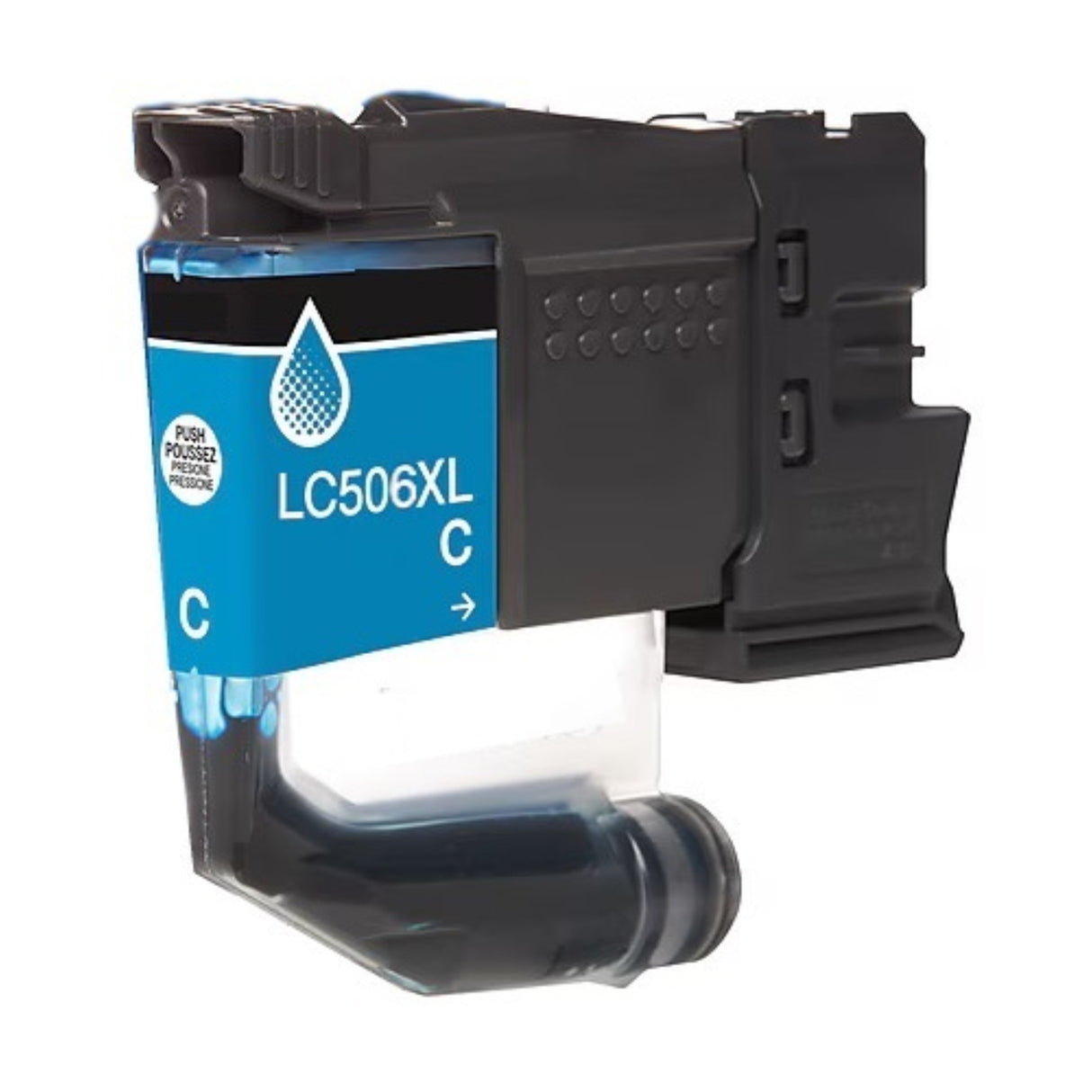Compatible for LC506XLC HY InkJet Cartridge, 1.5K Pages, Cyan