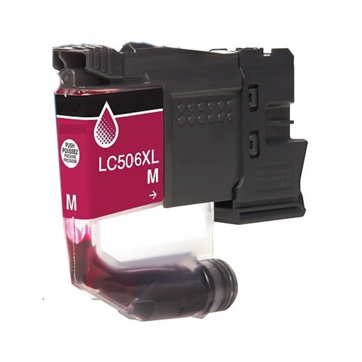 Compatible for LC506XLM HY InkJet Cartridge, 1.5K Pages, Magenta
