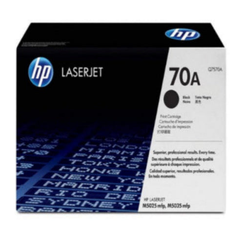 HP 70A Q7570A OEM Toner Cartridge, 15K pages, Black