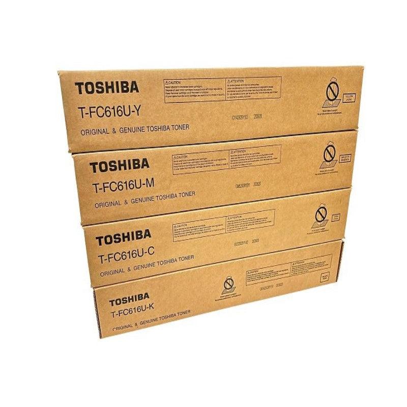 Toshiba T-FC616U OEM Toner Set, B/C/M/Y