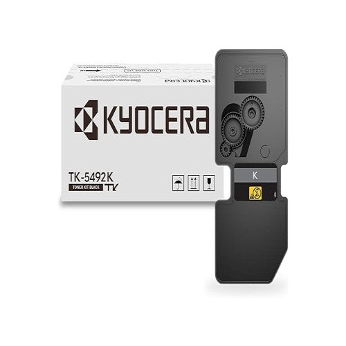 Kyocera TK-5492K 1T0C220US1 OEM HY Toner Cartridge, 2.8K Pages, Black
