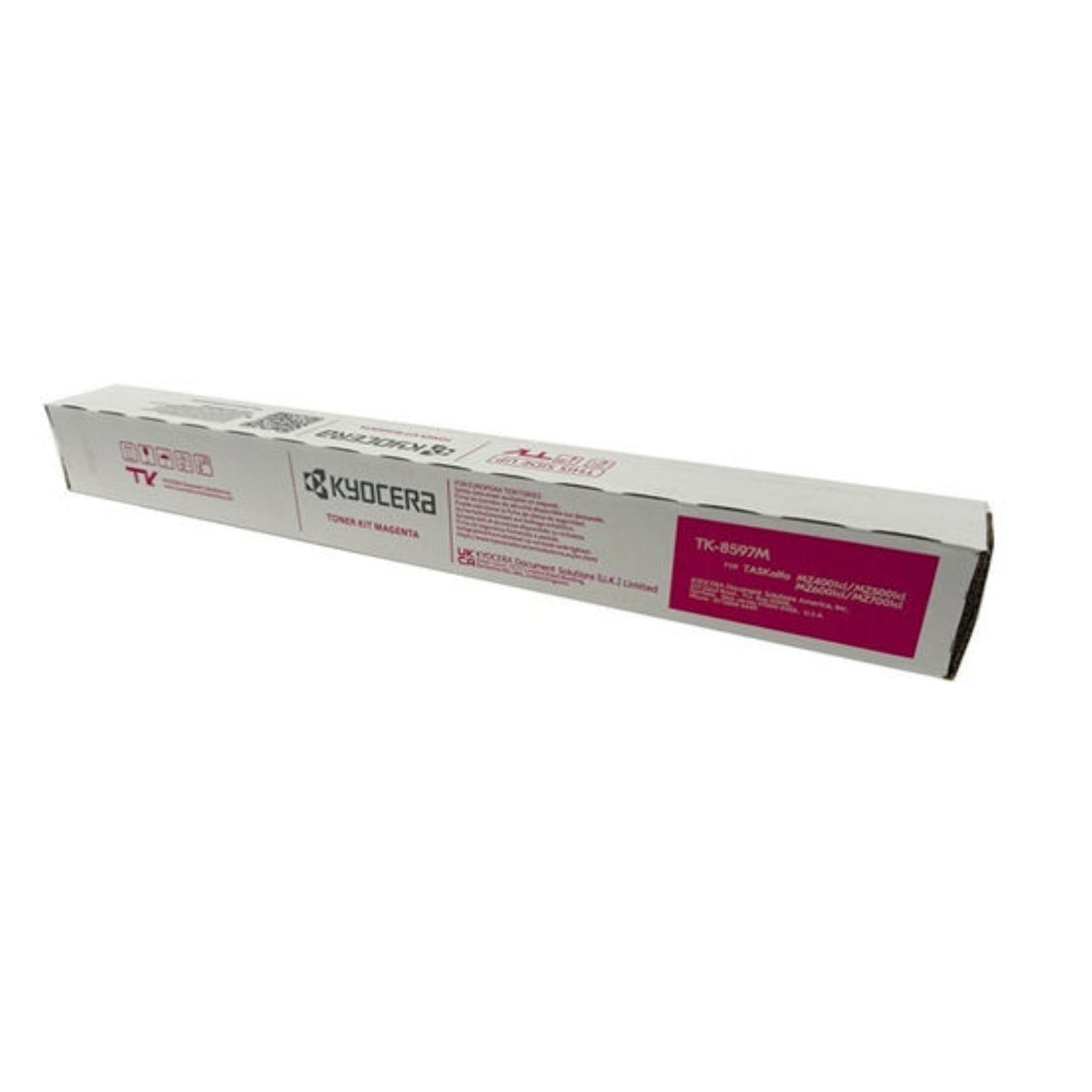 Kyocera Mita TK-8597M 1T0C2GBUS0 OEM Toner Cartridge, 24K Pages, Magenta