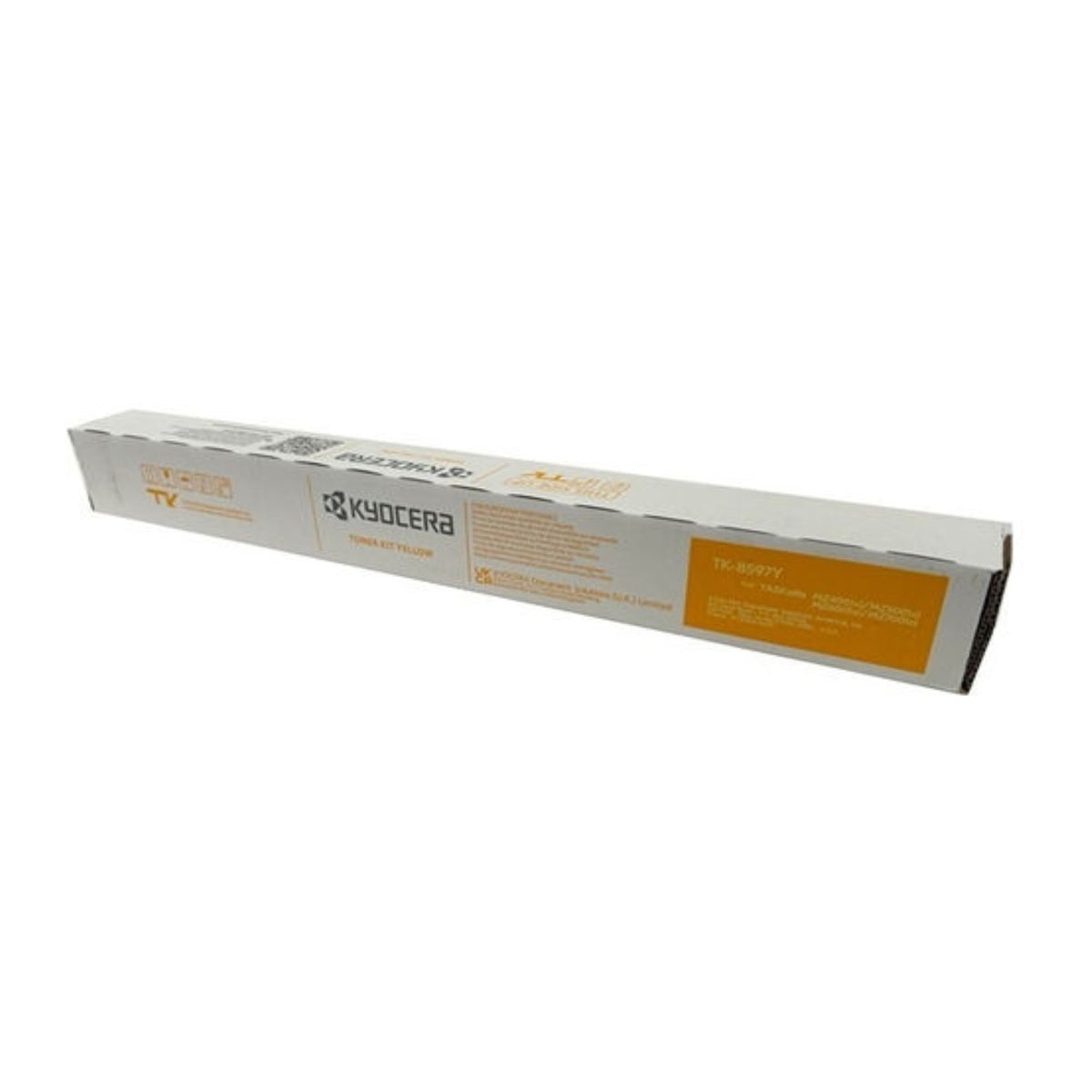 Kyocera Mita TK-8597Y 1T0C2GAUS0 OEM Toner Cartridge, 24K Pages, Yellow