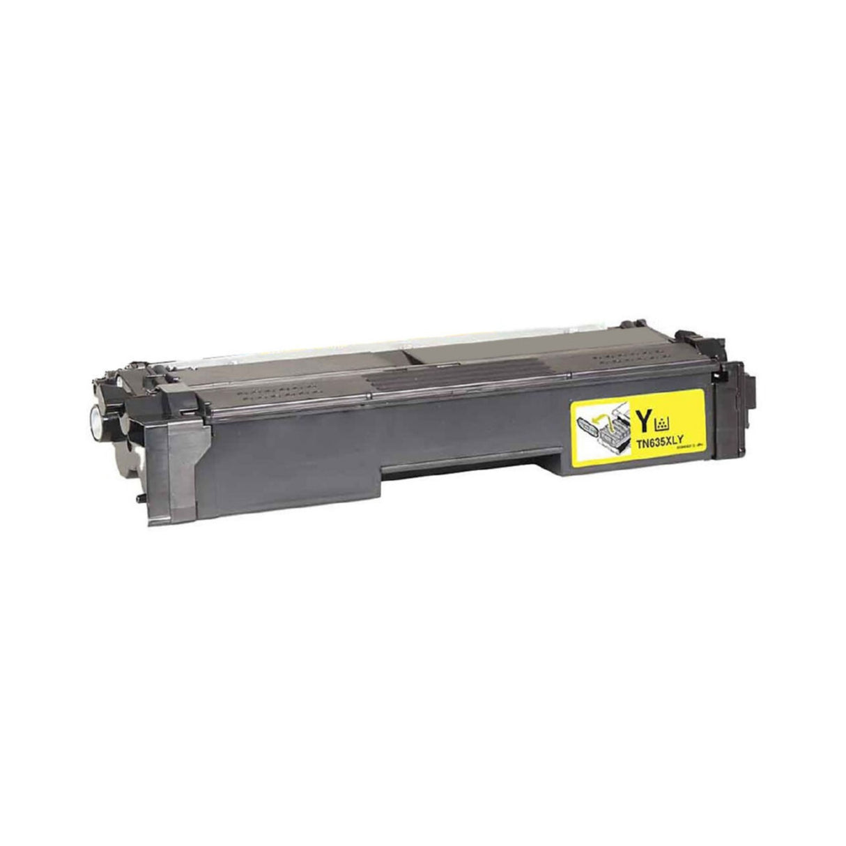 Compatible for TN635XLY HY Toner Cartridge, 4.5K Pages, Yellow