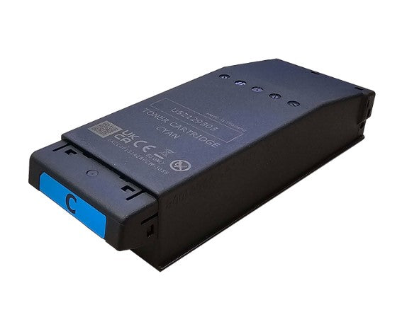 Printronix U52129303 OEM Toner Cartridge, 6K Pages, Cyan