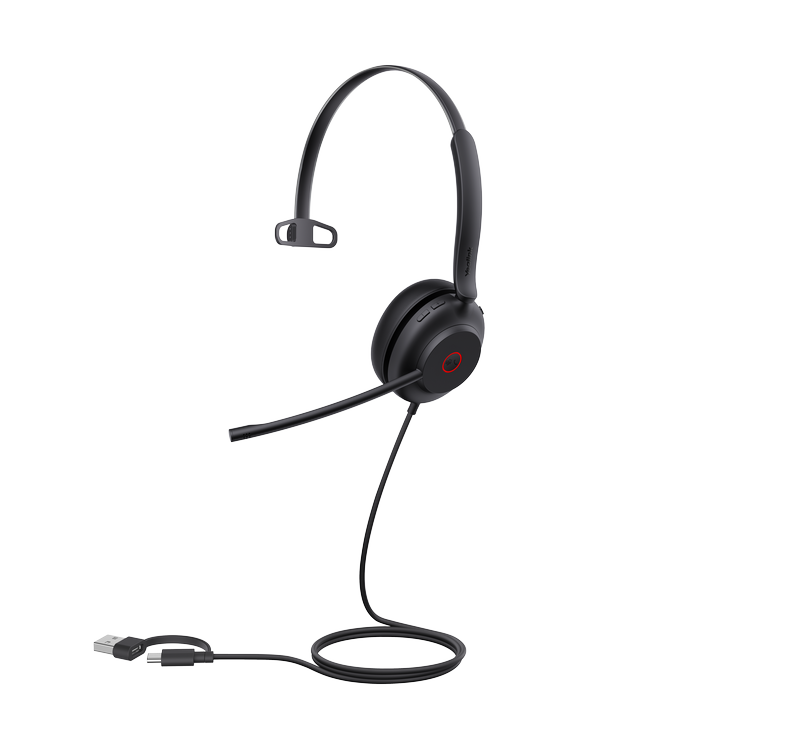 Yealink 1308135 UH35 Mono Teams USB Wired Headset