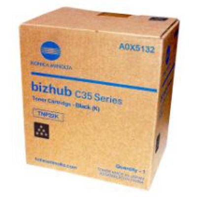 Konica Minolta A0X5132 TNP22K OEM Toner Cartridge, 5200 pages, Black