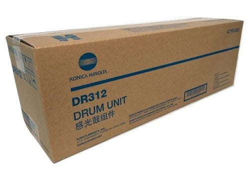 Konica Minolta A7Y00RD DR-312 OEM Drum Unit, 85K Pages, Black