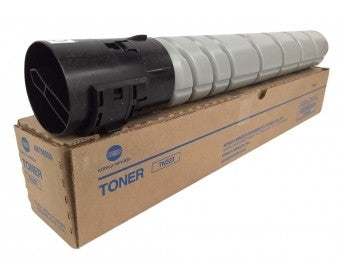 Konica Minolta A87M030 TN323 OEM Toner Cartridge, 23K Pages, Black
