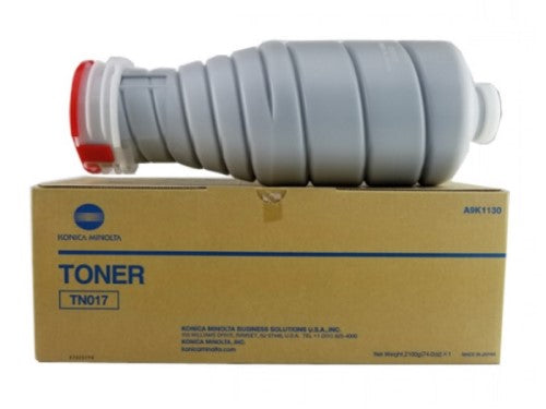 Konica Minolta TN017 A9K1130 OEM Toner Cartridge, 105k pages, Black