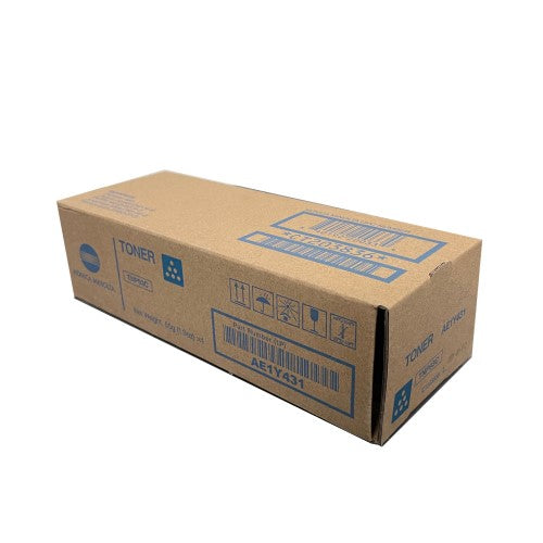 Konica Minolta TNP93C AE1Y431 OEM Toner Cartridge, 4K Pages, Cyan