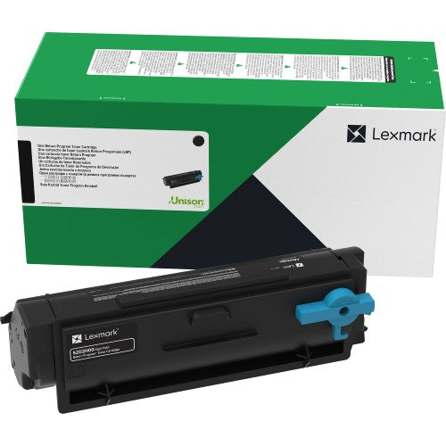 Lemark B341000 OEM Return Program Toner Cartridge, 1.5k pages, Black