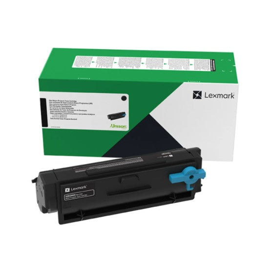 Lexmark B341H00 OEM HY Return Program Toner Cartridge, 3k pages, Black