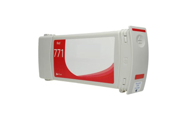 Compatible for HP 771A B6Y16A InkJet Cartridge, 775 mL, Chromatic Red