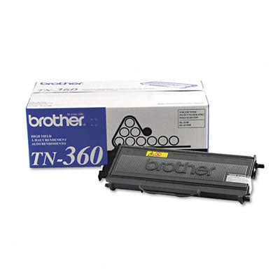 Brother TN-360 OEM HY Toner Cartridge, 2600 pages, Black