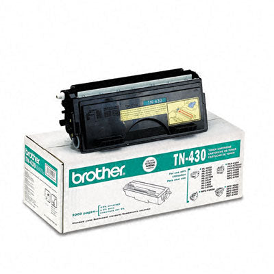 Brother TN-430 OEM Toner Cartridge, 3K pages, Black