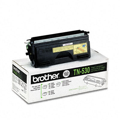 Brother TN-530 OEM Toner Cartridge, 3300 pages, Black