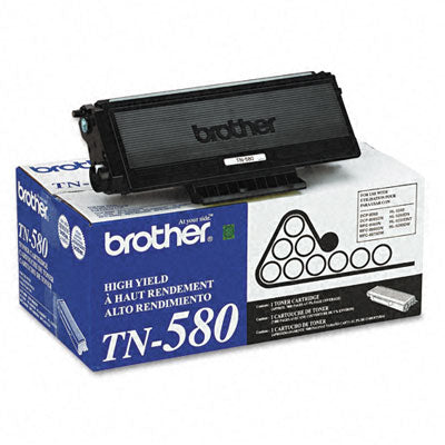 Brother TN-580 OEM HY Toner Cartridge, 7K pages, Black