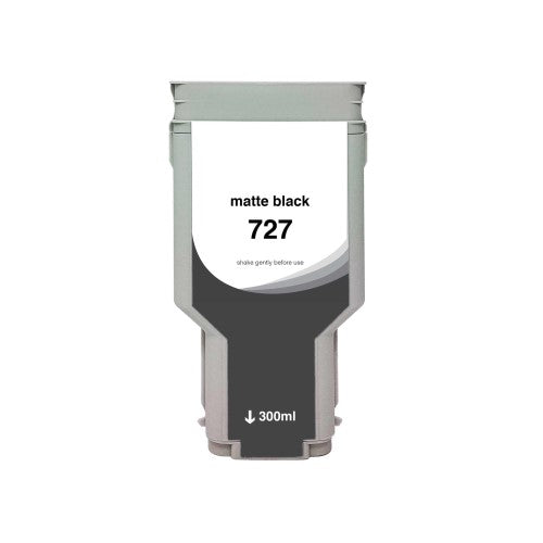Compatible for HP 727XL C1Q12A Ink Cartridge, 300 mL, Matte Black