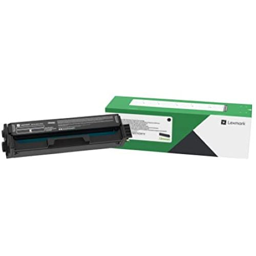 Lexmark C331HK0 OEM HY Return Program Toner Cartridge, 3k Pages, Black