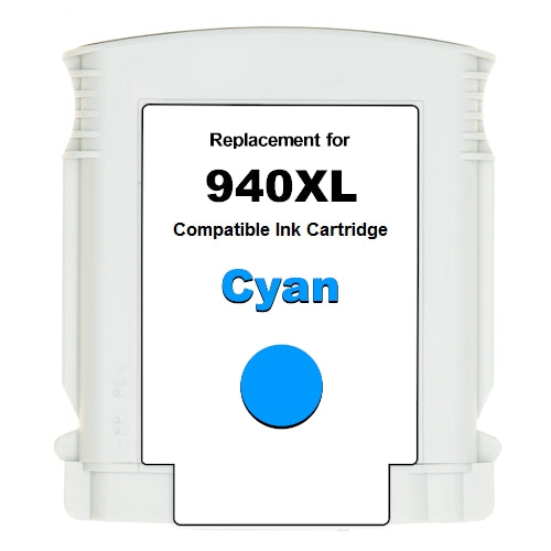 Compatible for HP 940XL C4907AN HY Ink Cartridge, 1400 pages, Cyan