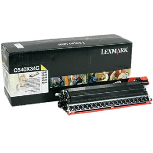 Lexmark C540X34G OEM Developer Unit, 30K pages, Yellow
