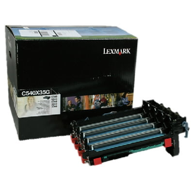 Lexmark C540X35G OEM Photoconductor Unit, 30K pages, Black