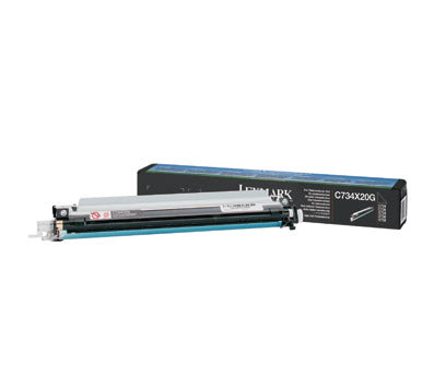 Lexmark C734X20G OEM Photoconductor, 20K pages, Black