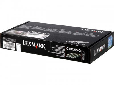Lexmark C734X24G OEM Photoconductor Set, B/C/M/Y