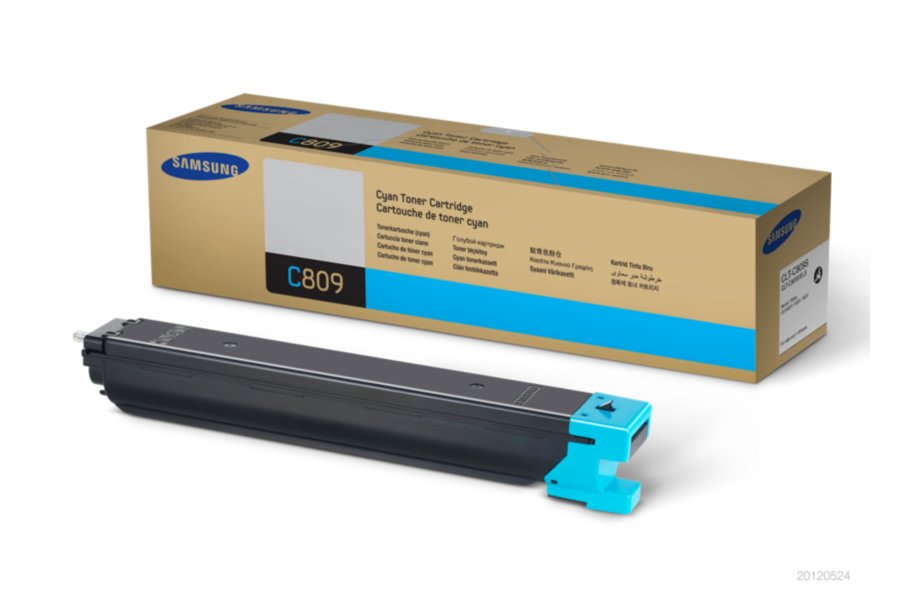 Samsung CLT-C809S SS569A OEM Toner Cartridge, 20K pages, Cyan