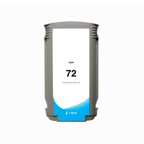 Compatible for HP 72 C9371A Ink Cartridge, 130 mL, Cyan