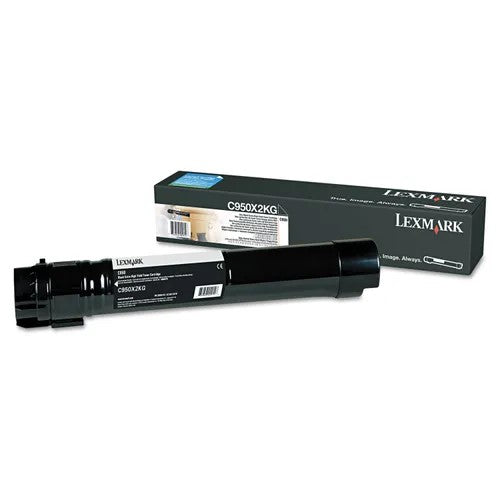 Lexmark C950X2KG OEM HY Toner Cartridge, 32K Pages, Black
