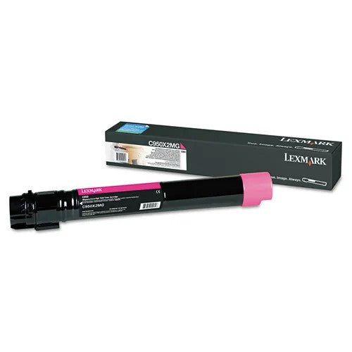 Lexmark C950X2MG OEM HY Toner Cartridge, 22K Pages, Magenta