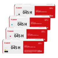Canon 1246C001 CRG 045H OEM HY Toner Set, B/C/M/Y