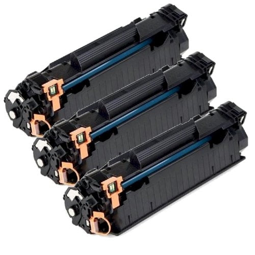 Compatible for HP 35A CB435A Toner Cartridge, 1500 pages, Box of 3, Black