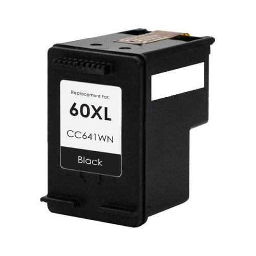 Compatible for HP 60XL CC641WN Ink Cartridge, 600 pages, Black