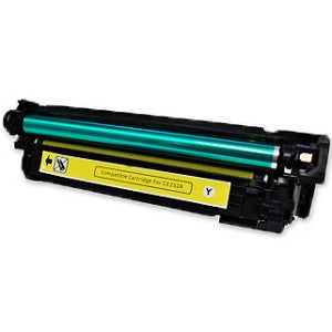 Compatible for CE252A Toner Cartridge, 7K pages, Yellow