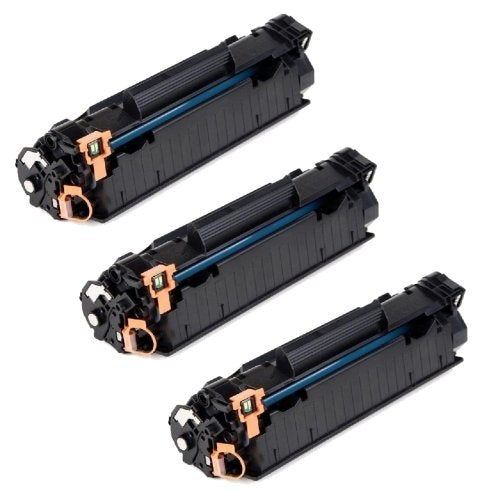 Compatible for CE285A Toner Cartridge, 1600 pages, Box of 3, Black
