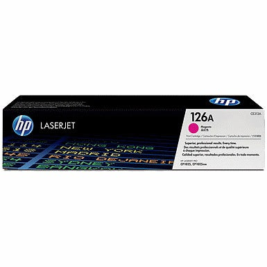 HP 126A CE313A OEM Toner Cartridge, 1K pages, Magenta
