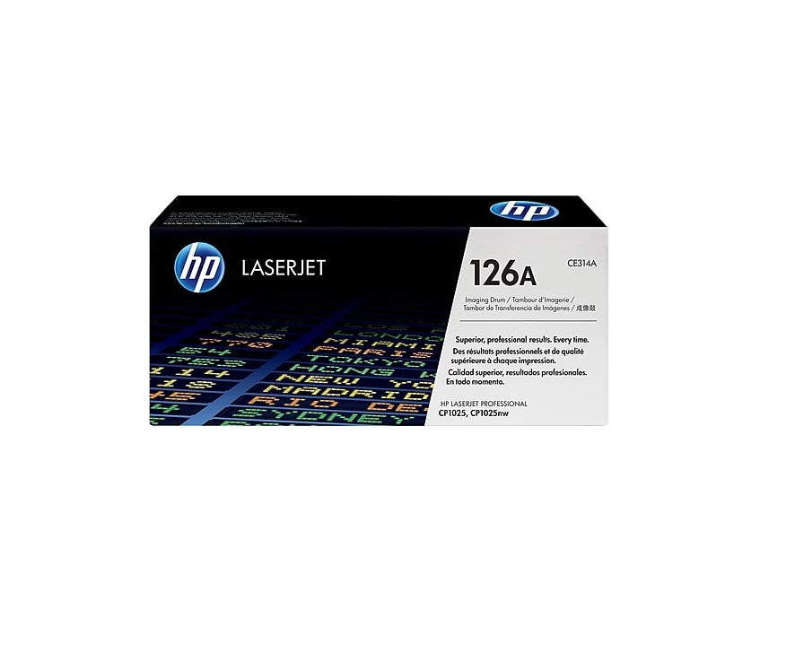 HP 126A CE314A OEM Drum, 14K pages, Black/Color