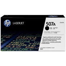 HP 507A CE400A OEM Toner Cartridge, pages 5500, Black