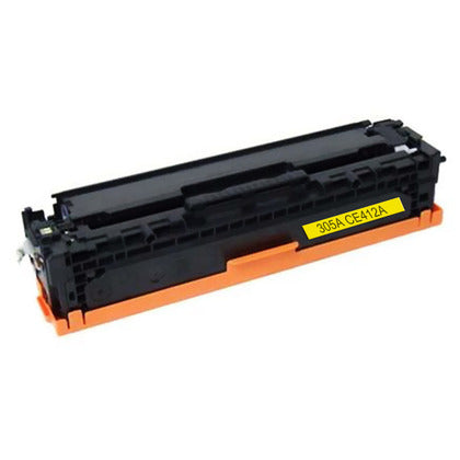 Compatible for HP 305A CE412A Toner Cartridge, 2600 pages, Yellow